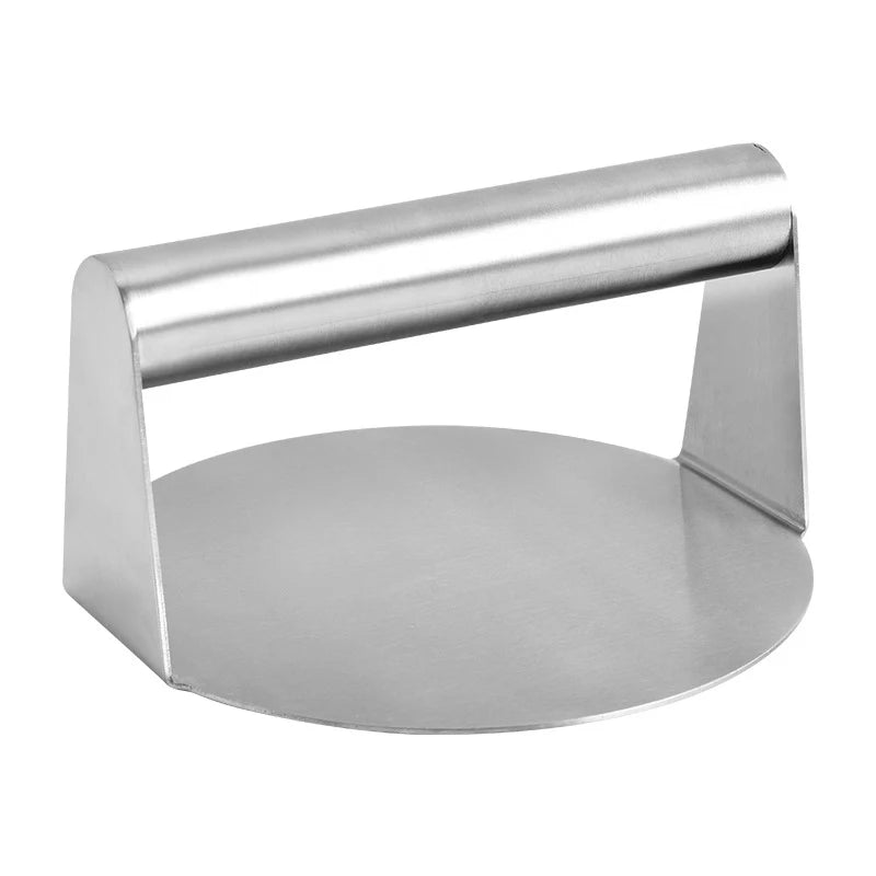 1PC Stainless Steel Smash Burger Press Hamburger Patties Meat Masher Circular Meat Press Mold For Deli Meats Kitchen Accessories