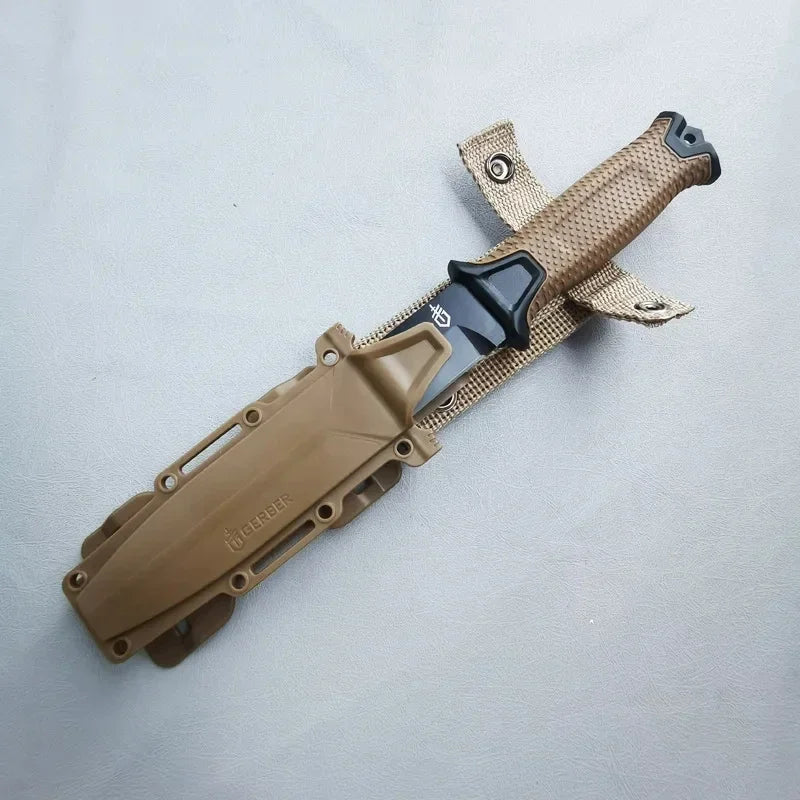 Fashion Stainless Steel Outdoor Survival Knife Portable Camping Pocket Knife Military Tactical Knives for Self Defense Hiking