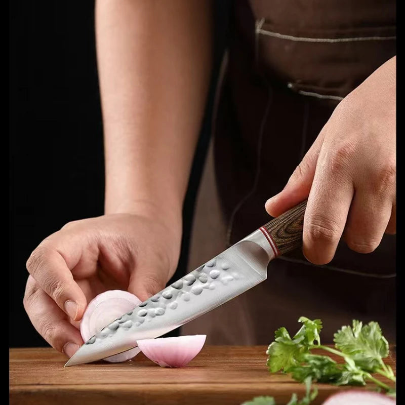 Cuchillo Universal de Cocina Forjado a Mano - Multiusos y Duradero