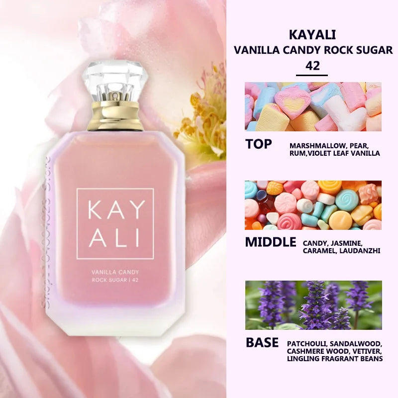 100ML KAYALI 42 Perfume Vanilla Candy Rock Sugar Eau de Parfum For Unisex Original Arabic Perfume Middle Eastern Brand Perfumes