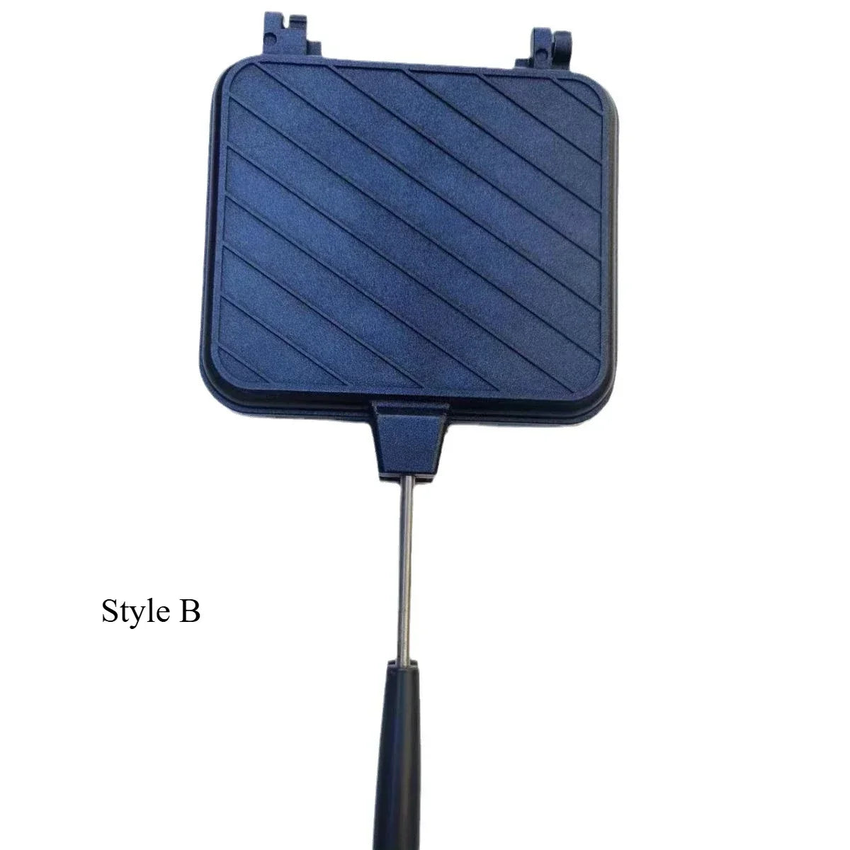 Aluminum Alloy Sandwich Maker Pan Non-Stick Sandwich Grill Pan Double Sided Frying Pan Detachable Hot Sandwich Maker Cookware
