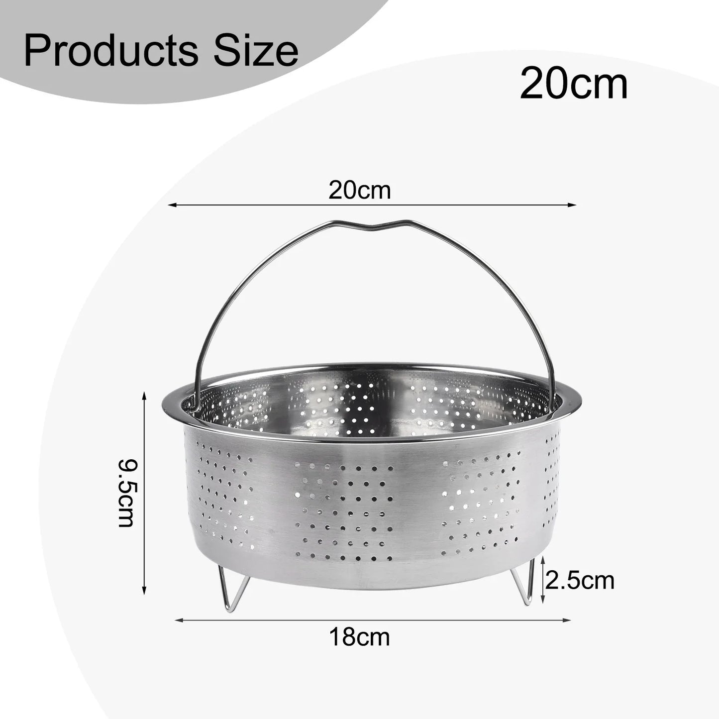 Steamer Basket Steamer Pot Bar Dining For Pressure Cooker Steam Basket For Pressure Cookers 1pcs Home Replacement