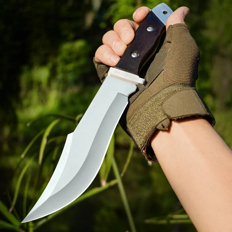 Camping Outdoor Multifunctional Knife Household Handle Carrying Straight Knife