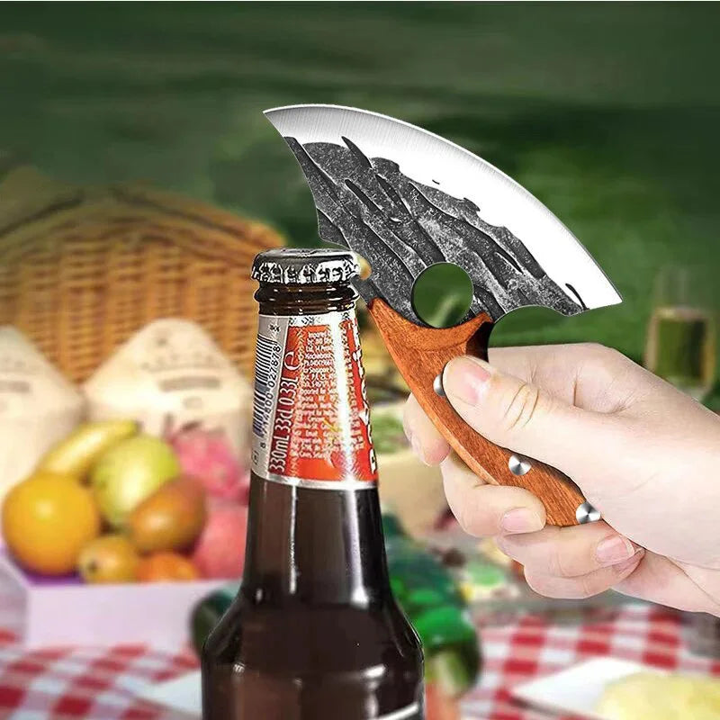 Cuchillo Multifuncional de Cocina con Abrebotellas y Funda