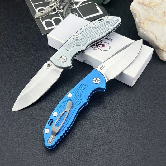 XM18 Folding Knife T6 Aluminum Handle D2 Blade Wilderness Survival Hunting Tactical Combat Sharp Cutting Multi-functional Knives