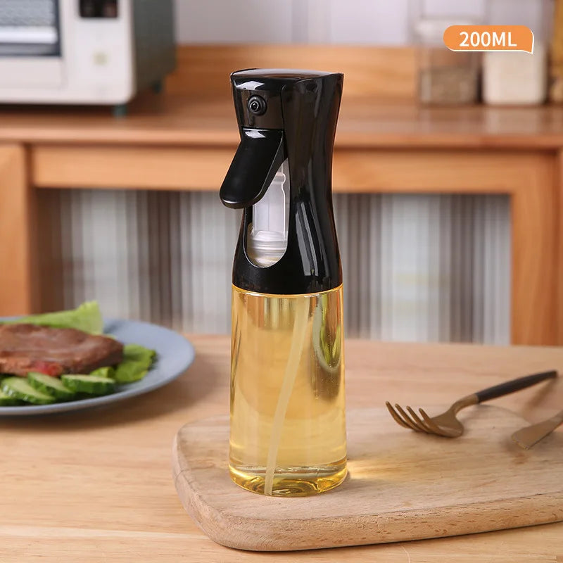 200ml 300ml Oil Spray Bottle For Cooking Kitchen Olive Oil Sprayer For Camping BBQ Baking Vinegar Soy Sauce Kitchen Accessories