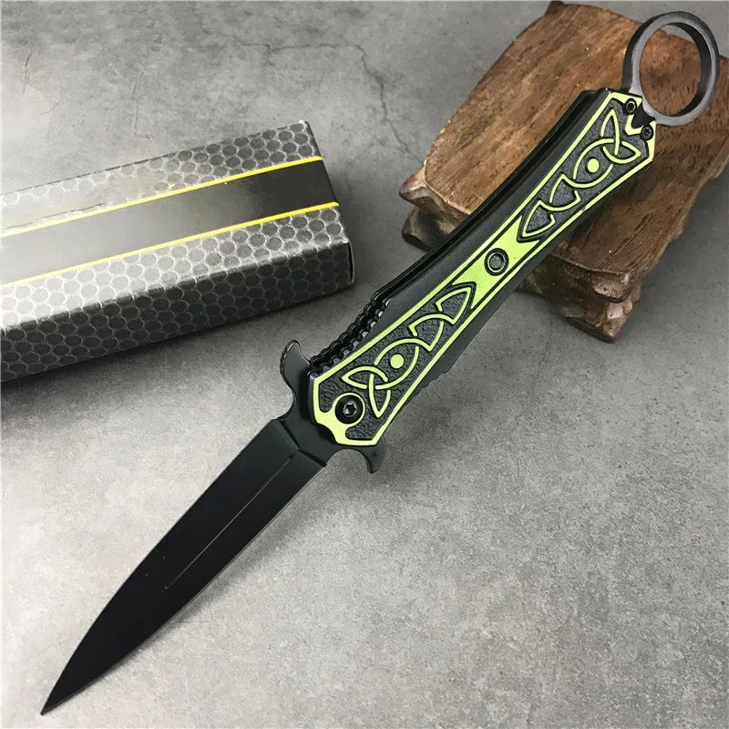Tactical Folding Pocket Knife 5cr13mov Hunting Knife Self Defense Edc Tools Camping Survival Knives Flipper Knife