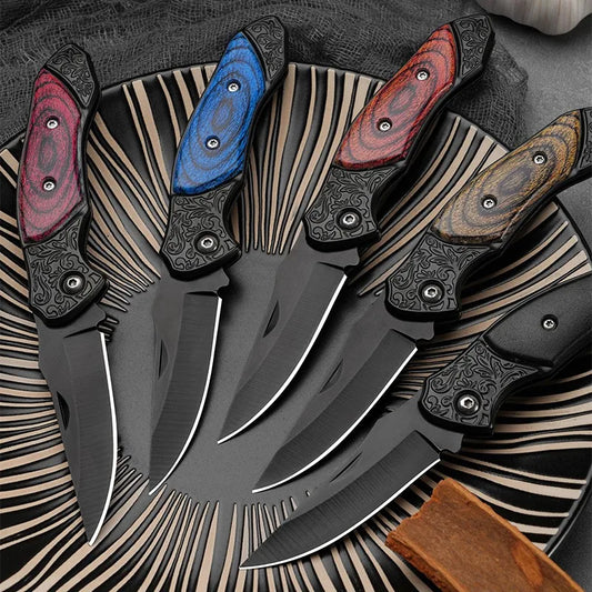 Camping Knife Folding Knives Fruit Knife For Men Portable Knife Perfect For Outdoor Camping Hunting Survival Pocket Knife Edc