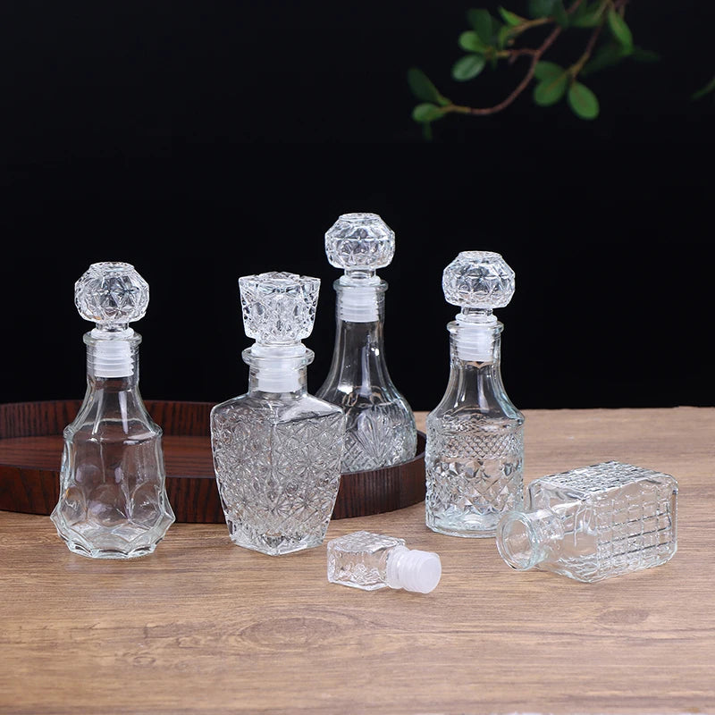 100/150ml Transparent Glass Cup Whiskey Decanter Party Barware Whiskey Glass Bottle For Liquor Bourbon Barware