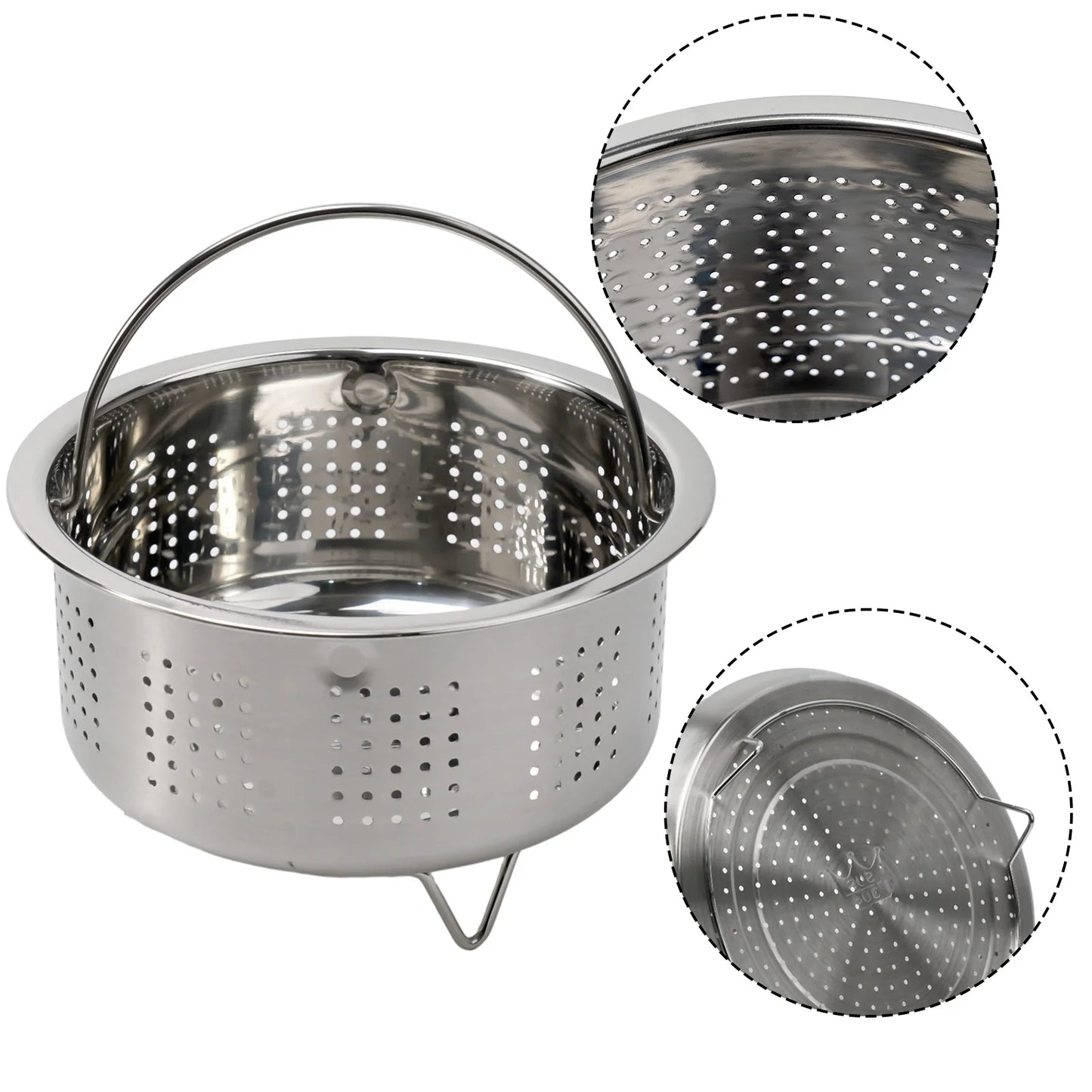 Steamer Basket Steamer Pot Bar Dining For Pressure Cooker Steam Basket For Pressure Cookers 1pcs Home Replacement