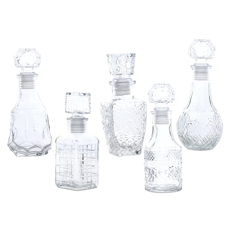 100/150ml Transparent Glass Cup Whiskey Decanter Party Barware Whiskey Glass Bottle For Liquor Bourbon Barware