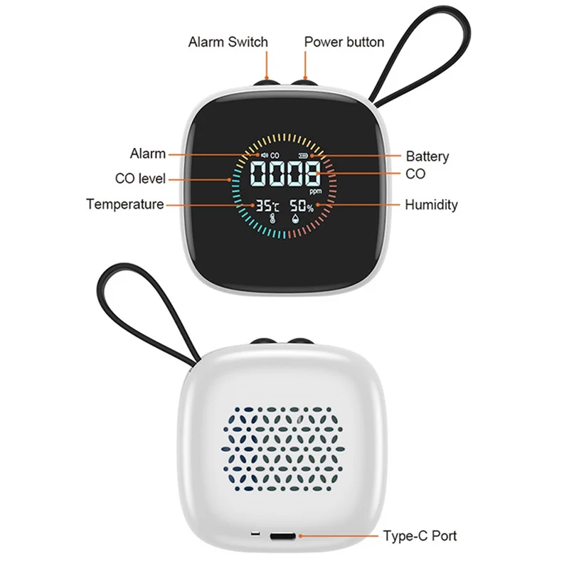 🛡️ SQPP DM1210B CO Quality Detector – Precision Air Safety with Built-In Alarm