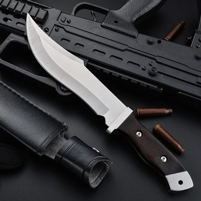 Camping Outdoor Multifunctional Knife Household Handle Carrying Straight Knife