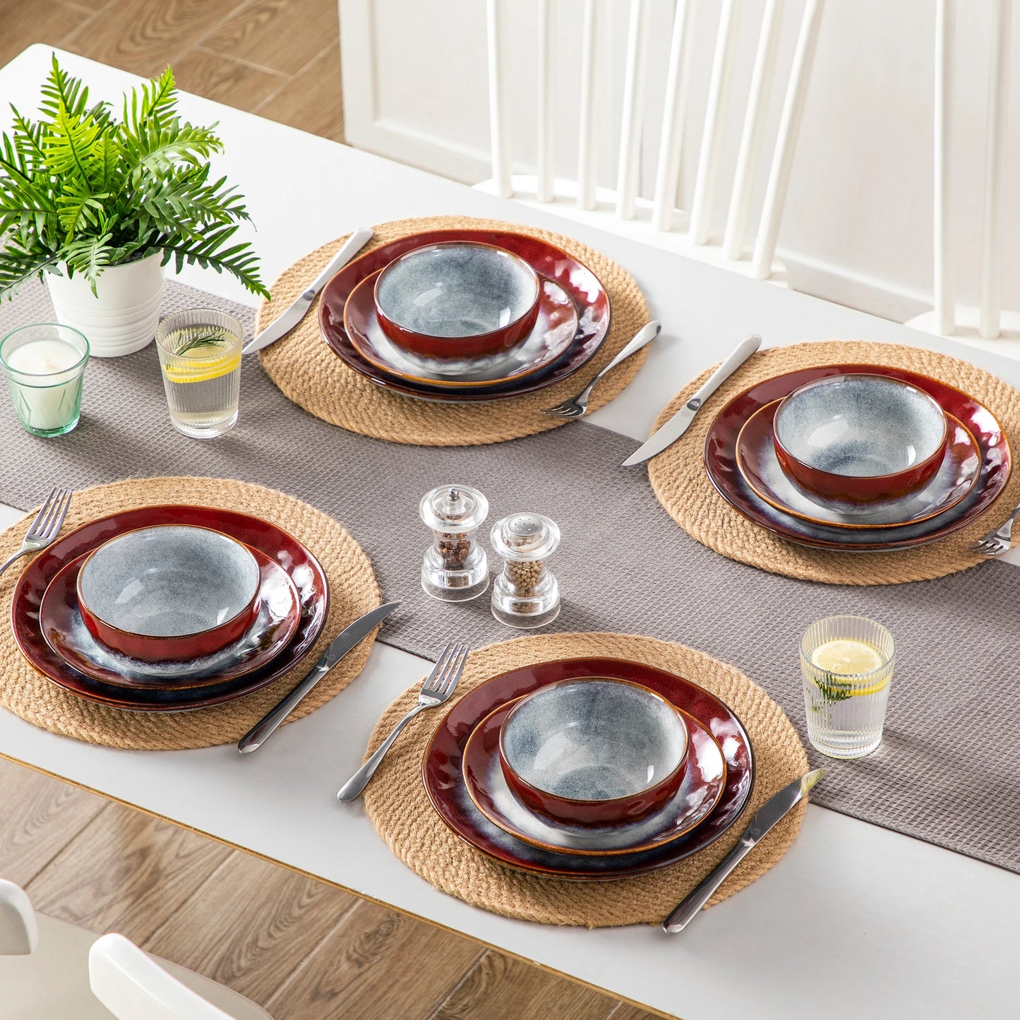 vancasso  Ceramic Plates Set made in france