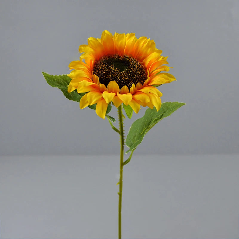 Artificial Sunflower Bouquet Silk Sunflower Fake Flower DIY Wedding Bouquets Centerpieces Party Desktop Home interior Decoration
