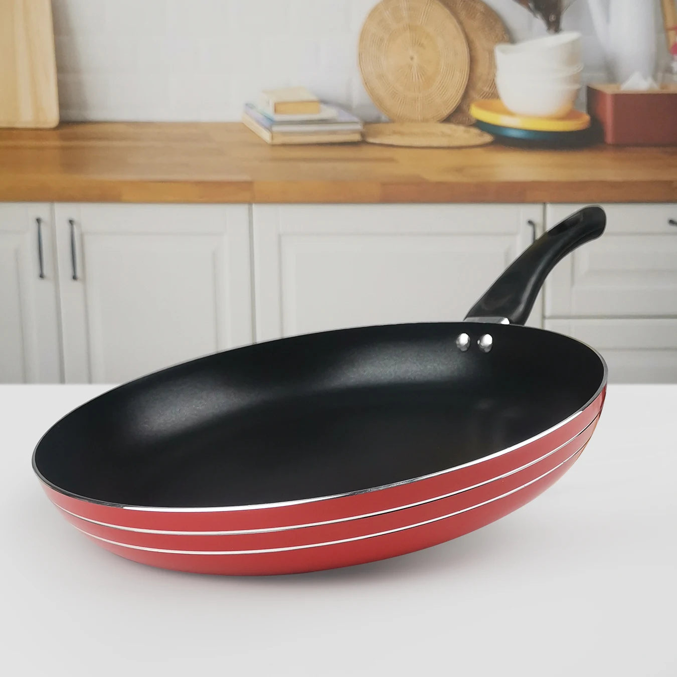 Omelet Frying Pan,Egg Steak Breakfast Fried Pans for Gas Induction