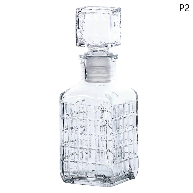 100/150ml Transparent Glass Cup Whiskey Decanter Party Barware Whiskey Glass Bottle For Liquor Bourbon Barware