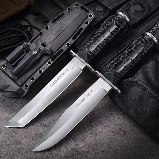 K Sheath Outdoor Straight Knife Camping Style Portable Fishing Straight Knife Fruit Knife Portable Multi-Functional Knife
