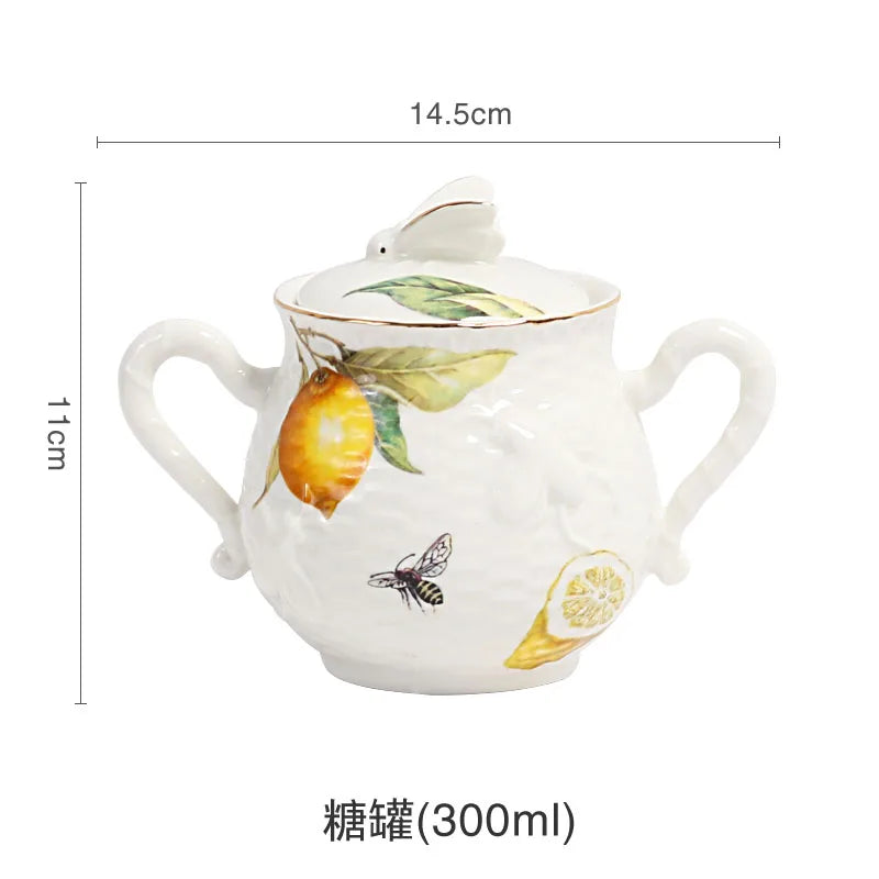 European style ceramic steak plate Western cuisine plate internet famous dining plate Nordic creative breakfast plate tableware