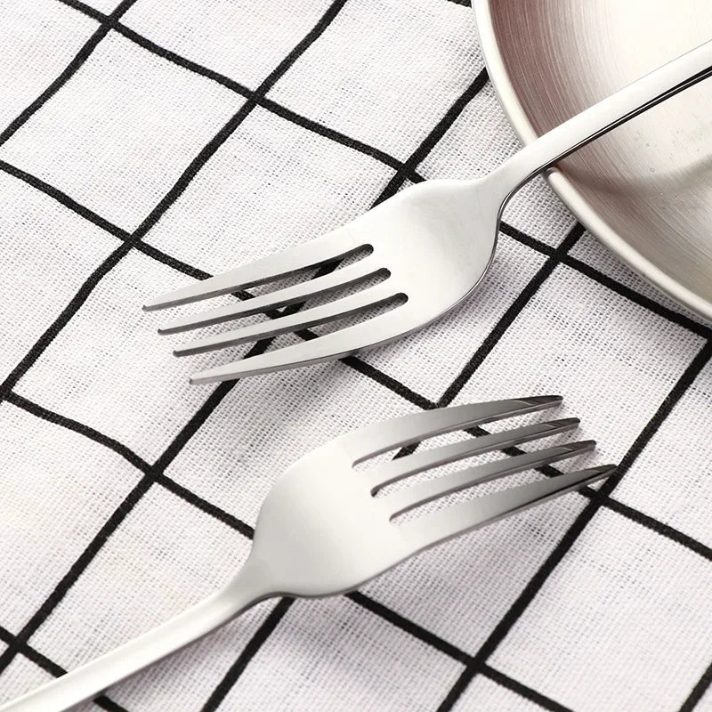 9/10Pcs Camping Tableware Set 304 Stainless Steel Picnic Cutlery Set With Tableware Storage Bag Portable Picnic Set