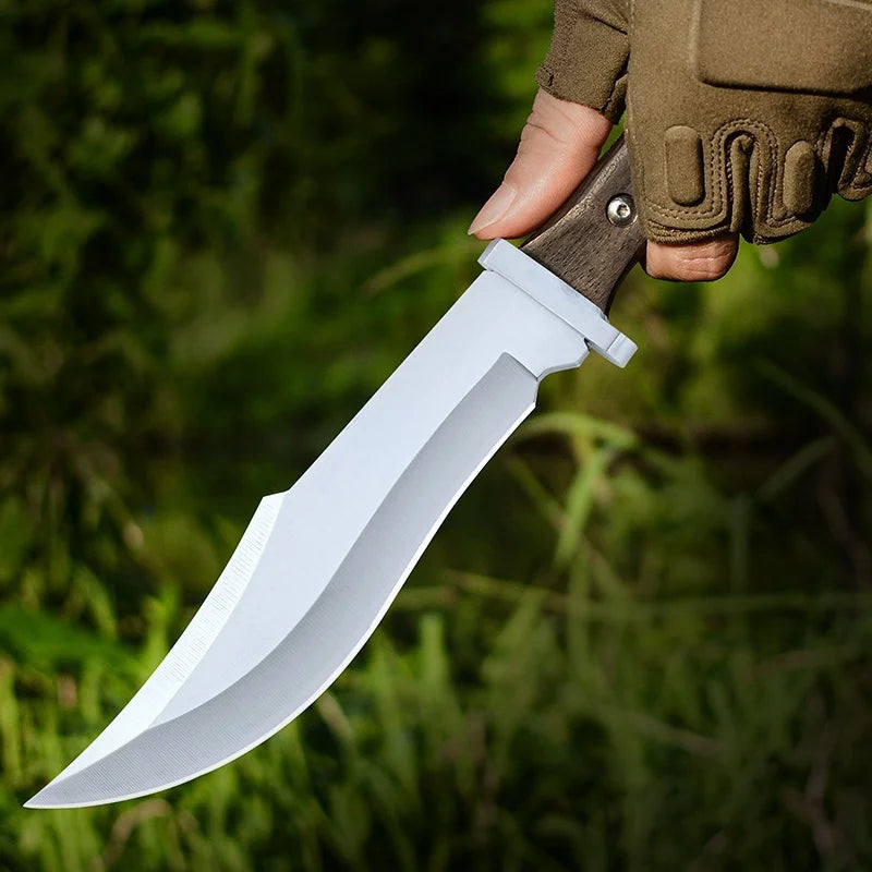 Camping Outdoor Multifunctional Knife Household Handle Carrying Straight Knife