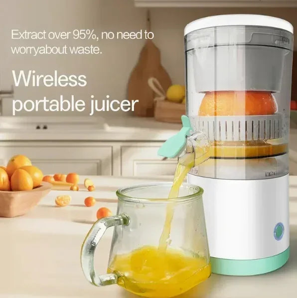 1pc  Multifunctional juicer portable household fried juice cup residue juice separation press electric orange juice machine