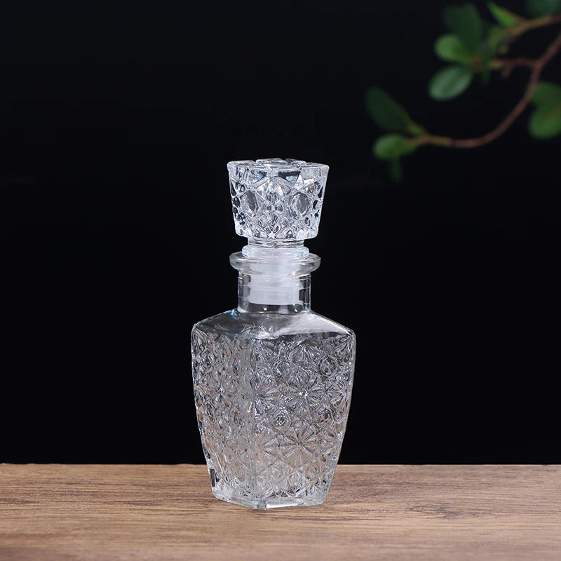 100/150ml Transparent Glass Cup Whiskey Decanter Party Barware Whiskey Glass Bottle For Liquor Bourbon Barware