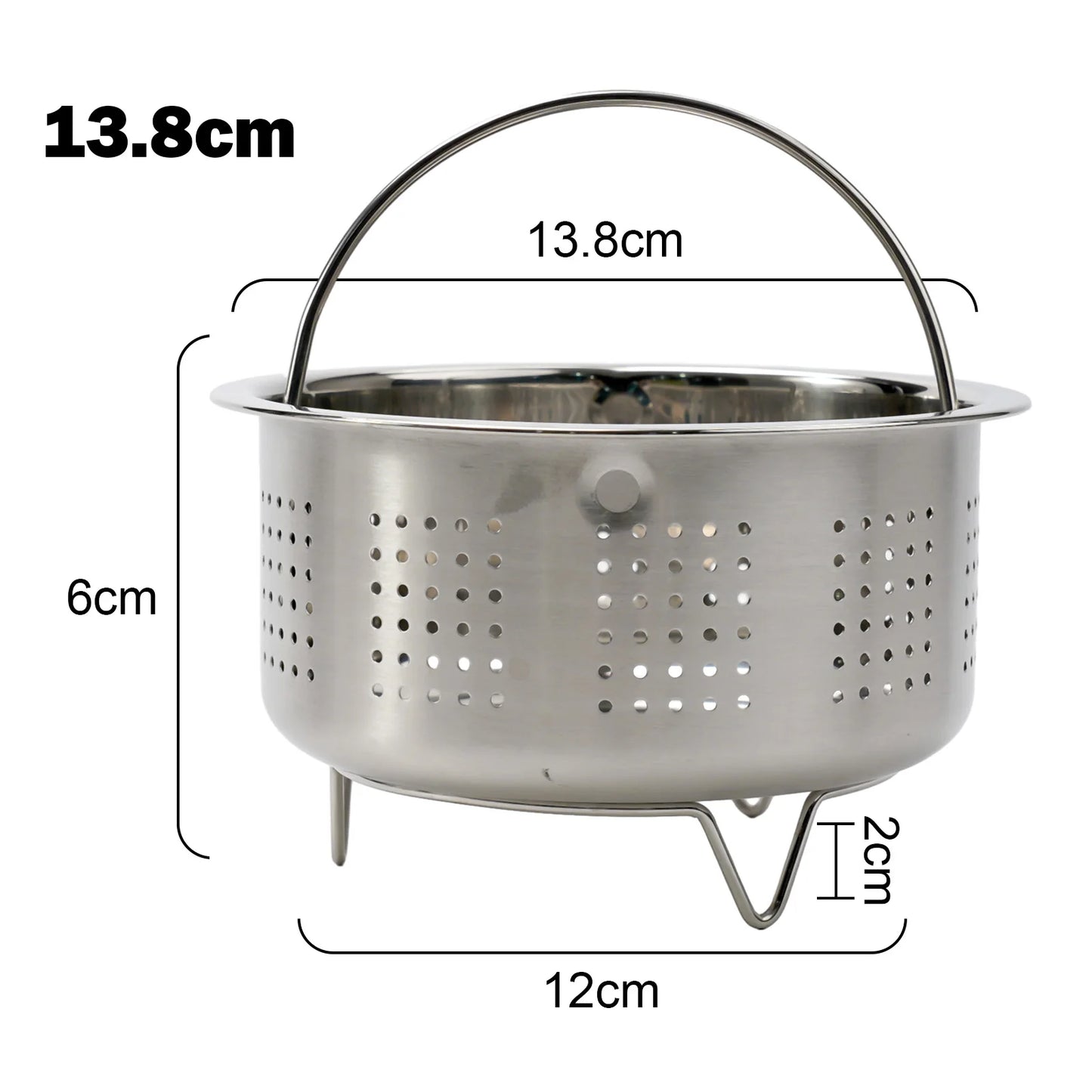 Steamer Basket Steamer Pot Bar Dining For Pressure Cooker Steam Basket For Pressure Cookers 1pcs Home Replacement