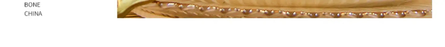 Gold Bone China Dinnerware Sets Ceramics Kitchen Gift Luxury Christmas Dinner Sets Wedding Party Vajillas Ceramica Dishes