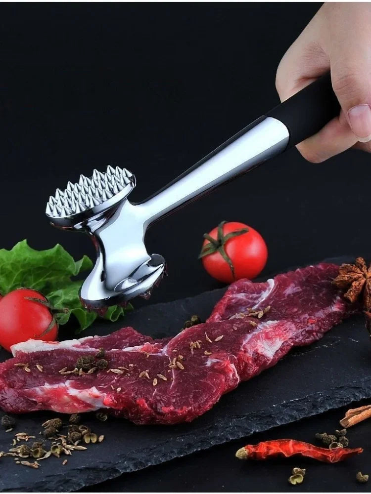 1pc Double Sided Steak Meat Hammer Beef Hammer Household Meat Hammer Tendon Breaker Patting Pork Chops Meat Hammer Kitchen Tools