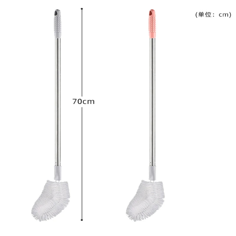 Household Bucket Washing Brush Stainless Steel Rod Plastic Water Dispenser Water Bucket Cleaning Gadgets long handle brush head