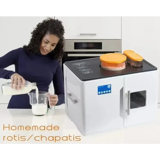 2025 Fully Automatic Electric Roti Robot Rotti Ata Chapati Flat Bread Tortilla Maker Rotimatic Roti Maker