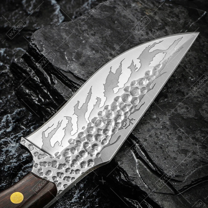 Cuchillo Profesional Japonés - Cuchillo de Cocina Forjado a Mano