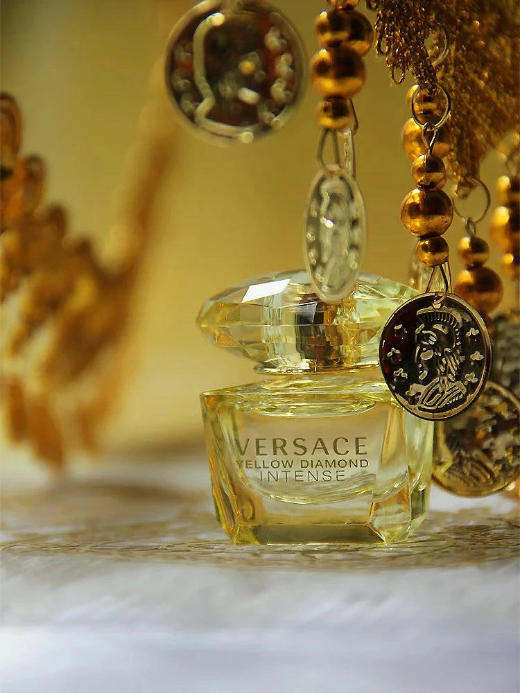 Versace Yellow Diamonds Intense Perfume 90ml Enhanced Phantom Gold Diamonds Intense Perfume Intense EDP