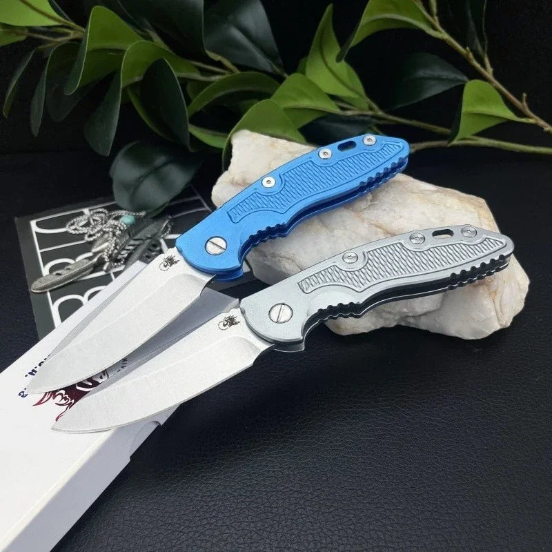 XM18 Folding Knife T6 Aluminum Handle D2 Blade Wilderness Survival Hunting Tactical Combat Sharp Cutting Multi-functional Knives