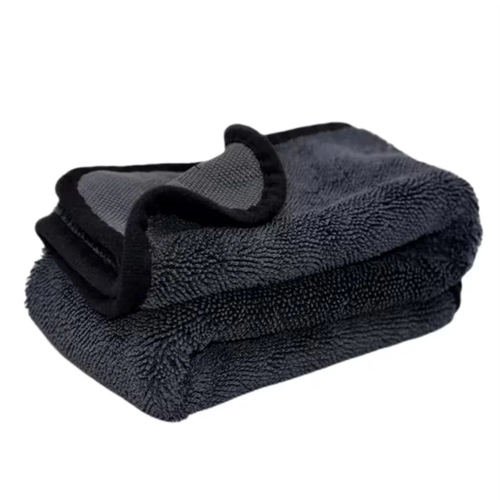 1200gsm Microfiber Twist Car Motorcycle Wash Towel Professional Car Cleaning Drying for Washing Polishing Waxing Detailing
