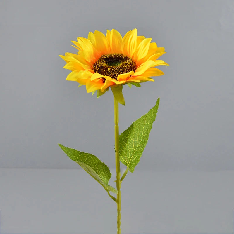 Artificial Sunflower Bouquet Silk Sunflower Fake Flower DIY Wedding Bouquets Centerpieces Party Desktop Home interior Decoration