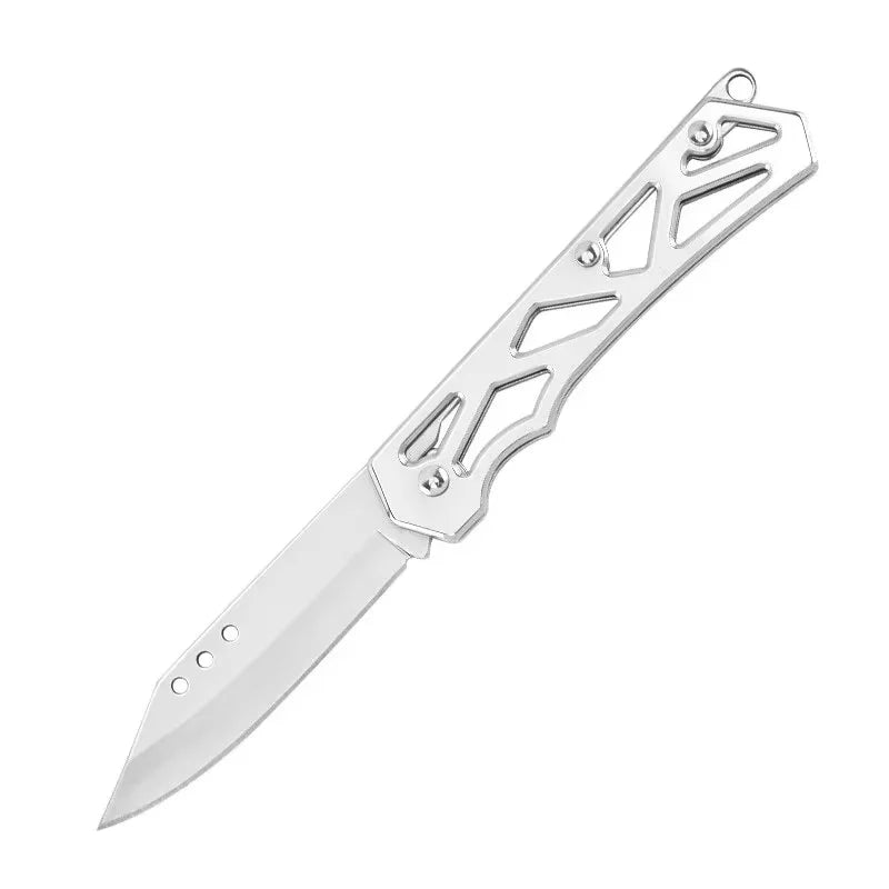 Cuchillo Plegable WXCOO de Acero Inoxidable - Multiusos y Portátil