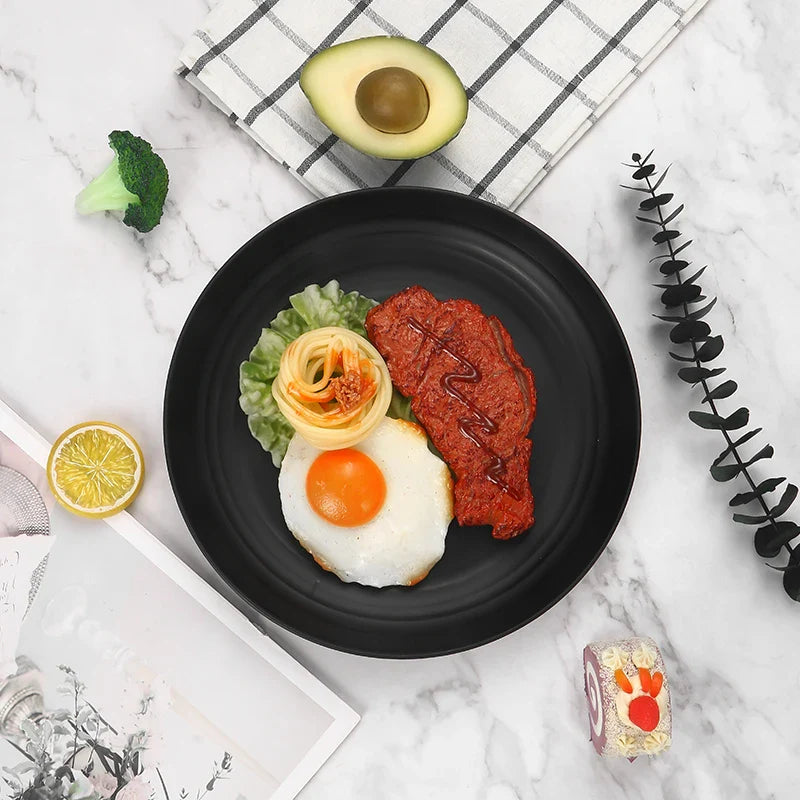 Black Dinnerware Sensation Cheftronics Kitchen Appliances - Plastic cutlery set