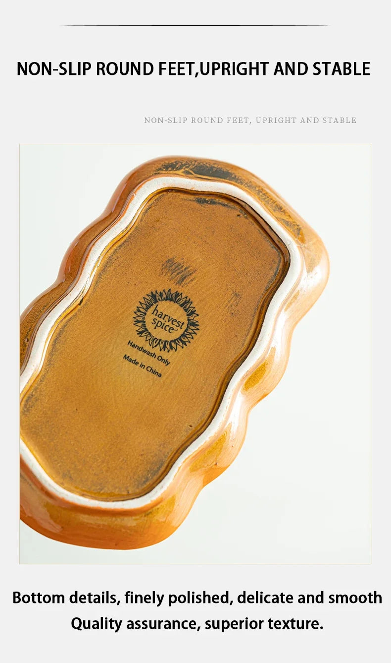 ¡Calabazas Cheftronics Iluminan tu Cena! - Pumpkin Ceramic Dinner Plate