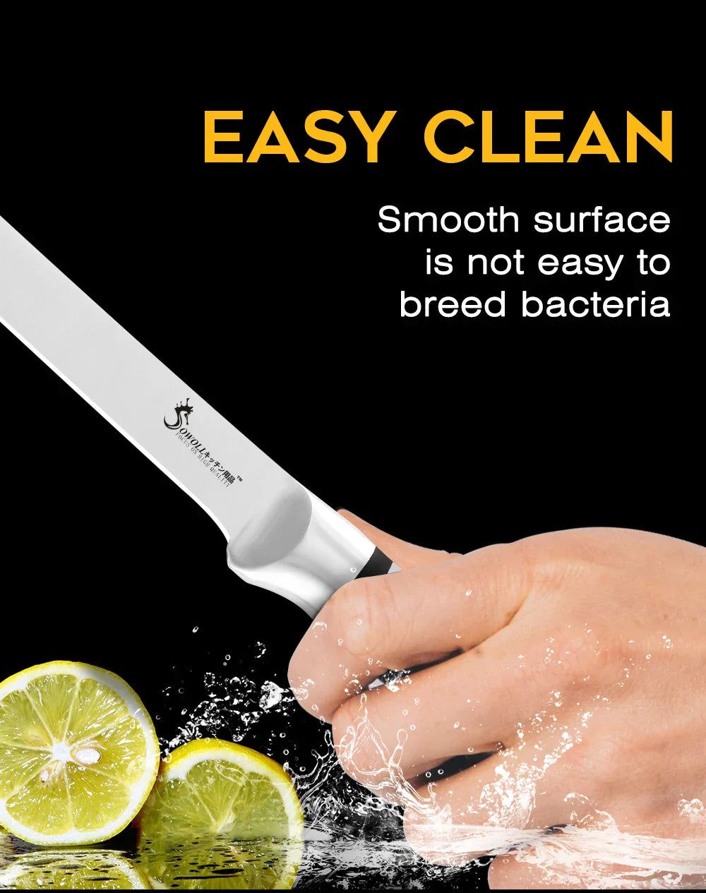 Cheftronics: Acero Inoxidable para Deshuesar y Filetear ¡Como un Chef!