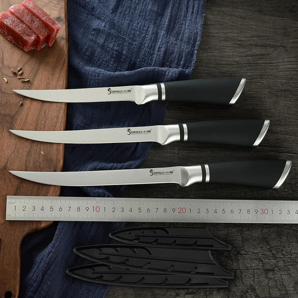 Cheftronics: Acero Inoxidable para Deshuesar y Filetear ¡Como un Chef!