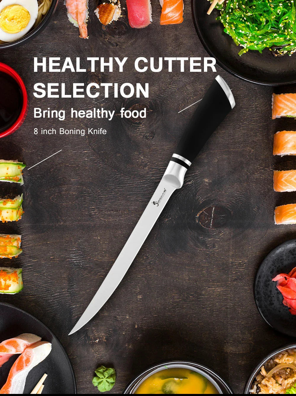 Cheftronics: Acero Inoxidable para Deshuesar y Filetear ¡Como un Chef!