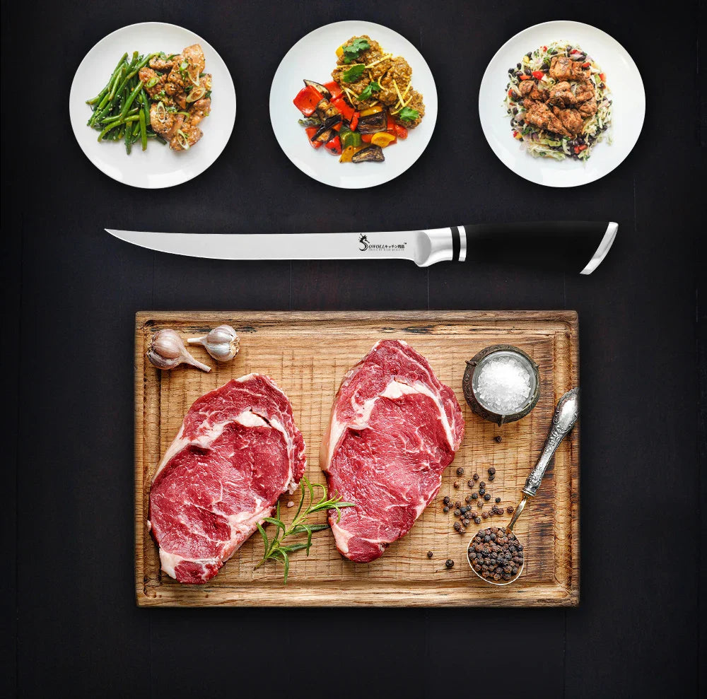 Cheftronics: Acero Inoxidable para Deshuesar y Filetear ¡Como un Chef!