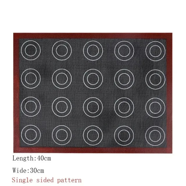 Cheftronics: Bandejas y Esterillas Asombrosas para Pastelería - black-B