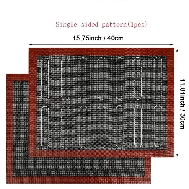 Cheftronics: Bandejas y Esterillas Asombrosas para Pastelería - black-C