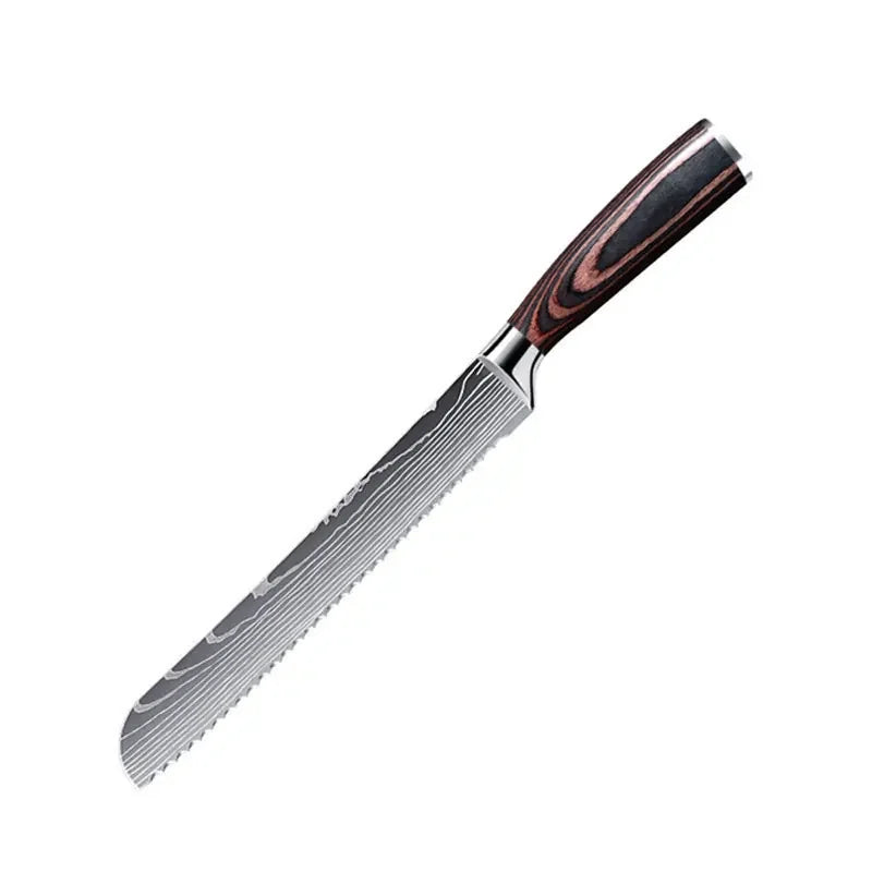 ¡Cheftronics Bread Knife: Acero Inoxidable para Pan Perfecto! - 8-inch Bread Knife