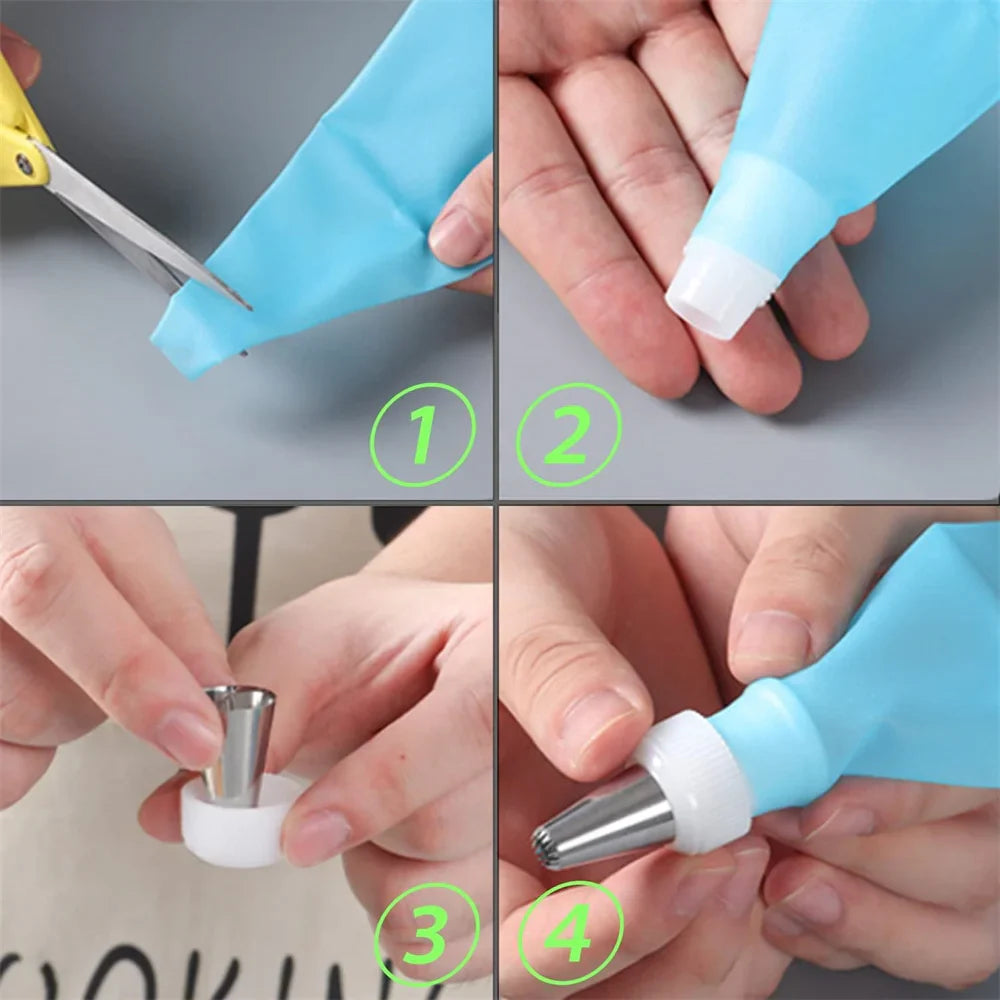 ¡Cheftronics Cake Tools: Decoración Extrema con Acero Inoxidable! - 27 piece set