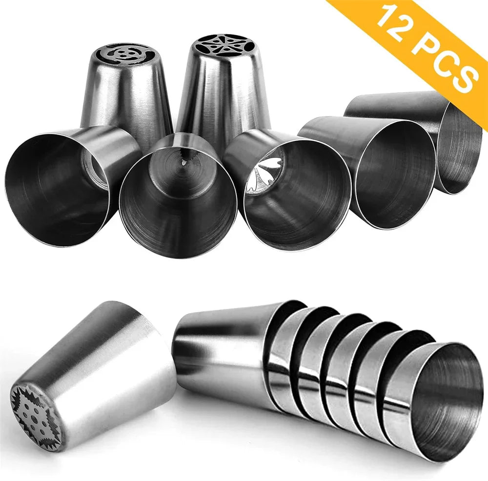 ¡Cheftronics Cake Tools: Decoración Extrema con Acero Inoxidable! - 27 piece set