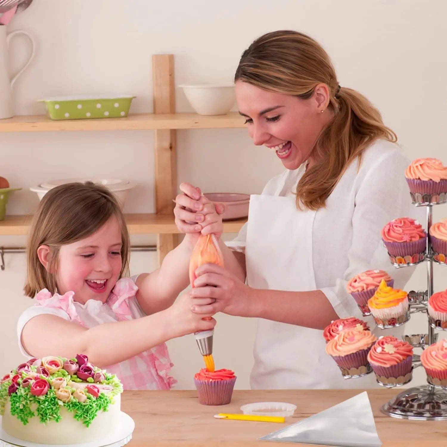 ¡Cheftronics Cake Tools: Decoración Extrema con Acero Inoxidable! - 27 piece set